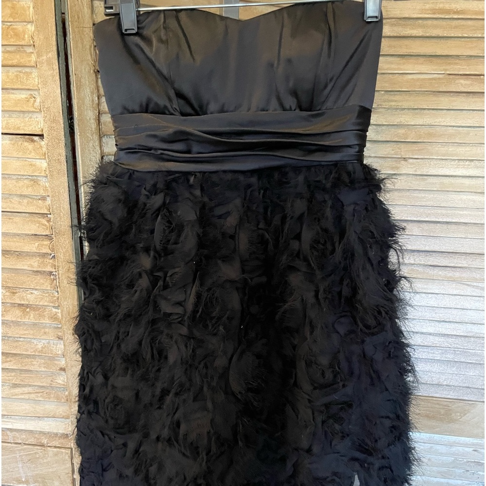 XOXO black satin dress size 5